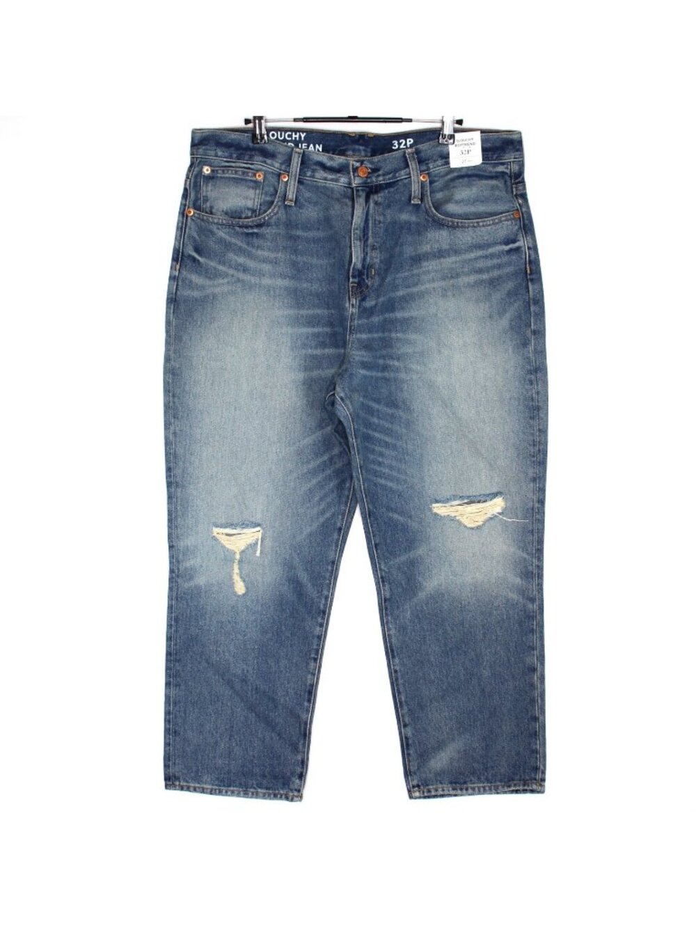 J.Crew Womens 32 P x 25.5 Slouchy Boyfriend Jeans NEW K727